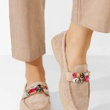 Mocasini de vara dama Maceira V8 kaki